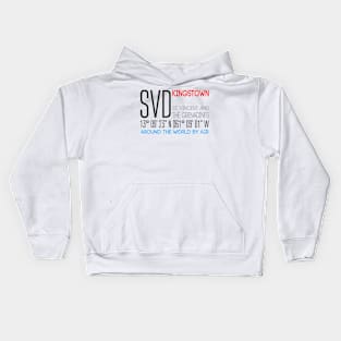 Kingstown, St. Vincent and the Grenadines Kids Hoodie